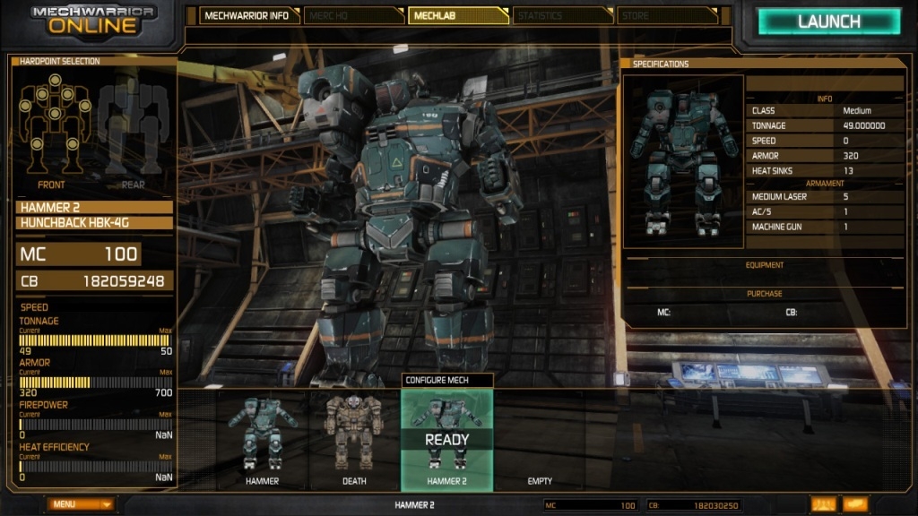 Скриншот из игры MechWarrior Online под номером 39