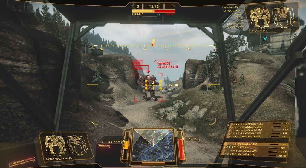 Скриншот из игры MechWarrior Online под номером 40