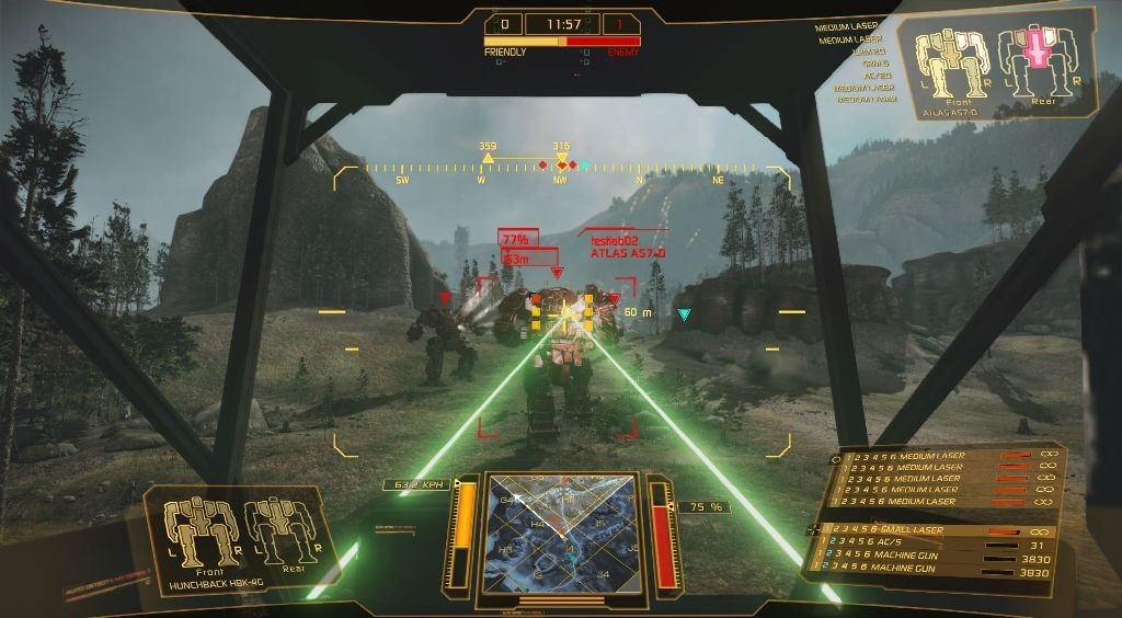 Скриншот из игры MechWarrior Online под номером 47