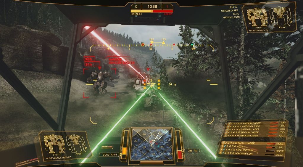 Скриншот из игры MechWarrior Online под номером 55