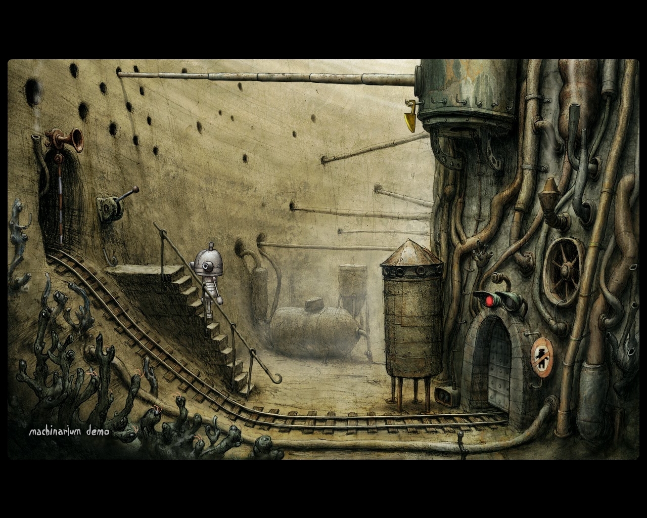 Скриншот из игры Machinarium под номером 2