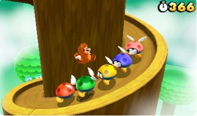 Скриншот из игры Super Mario 3D Land под номером 1