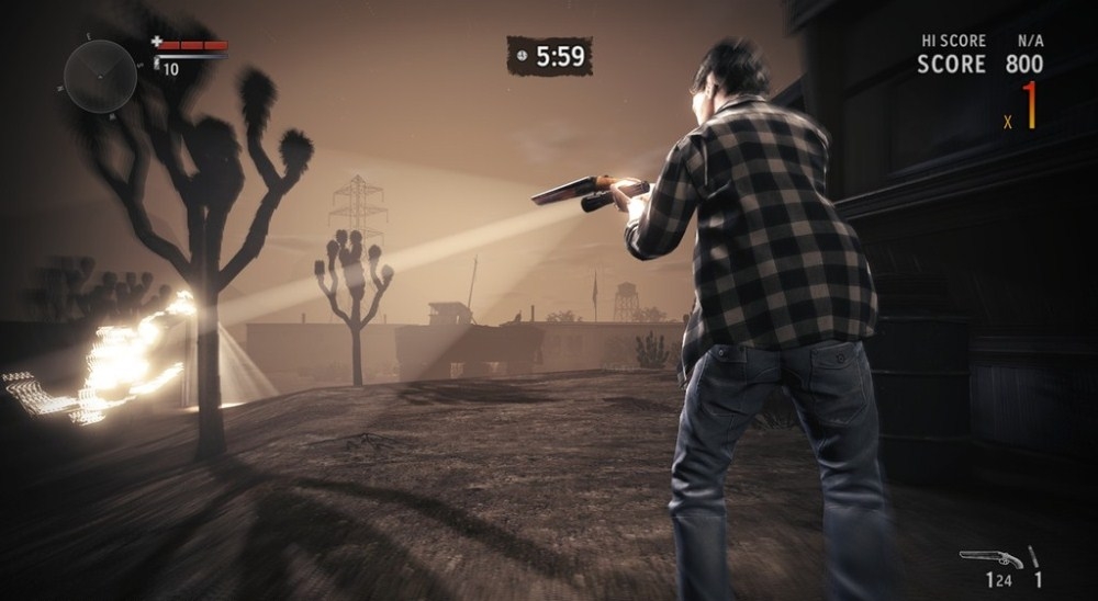 Скриншот из игры Alan Wake