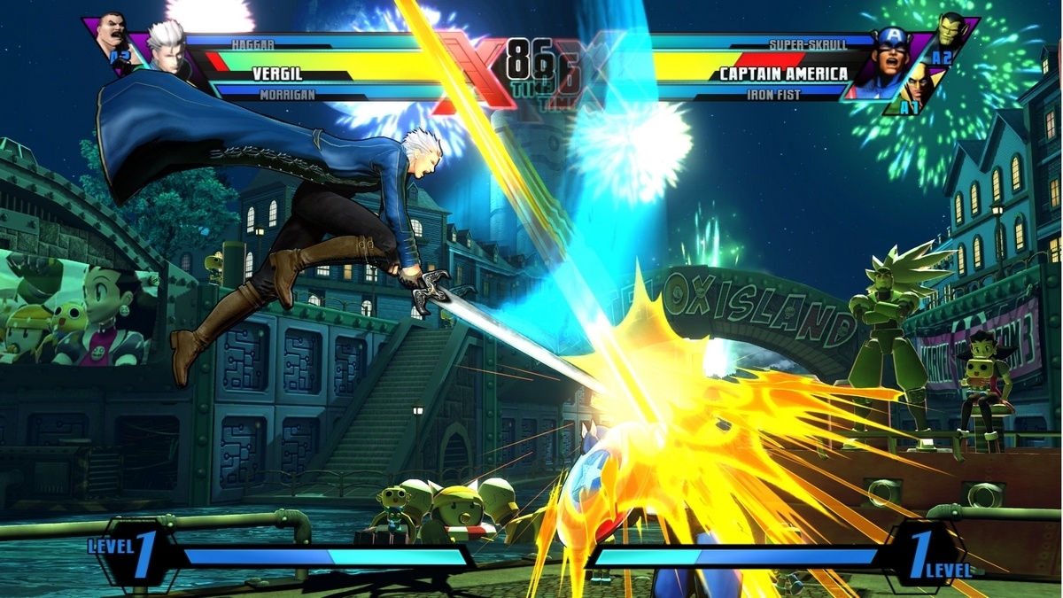 Ultimate Marvel vs. Capcom 3. Marvel vs Capcom 3 Vergil. Marvel vs Capcom персонажи. Крушители Марвел.