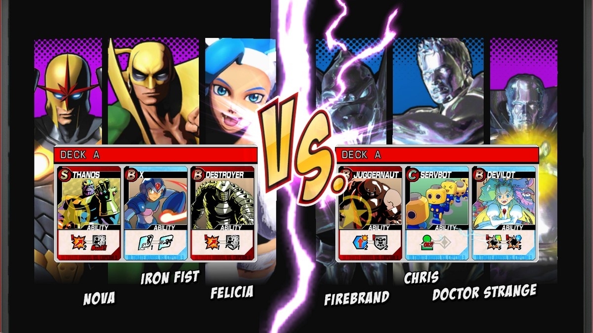 Скриншот из игры Ultimate Marvel vs Capcom 3 под номером 73