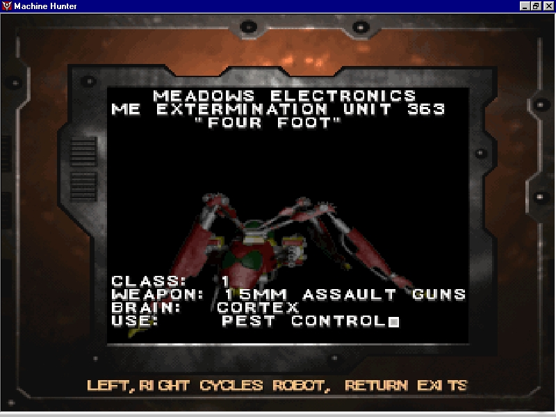 Скриншот из игры Machine Hunter под номером 3