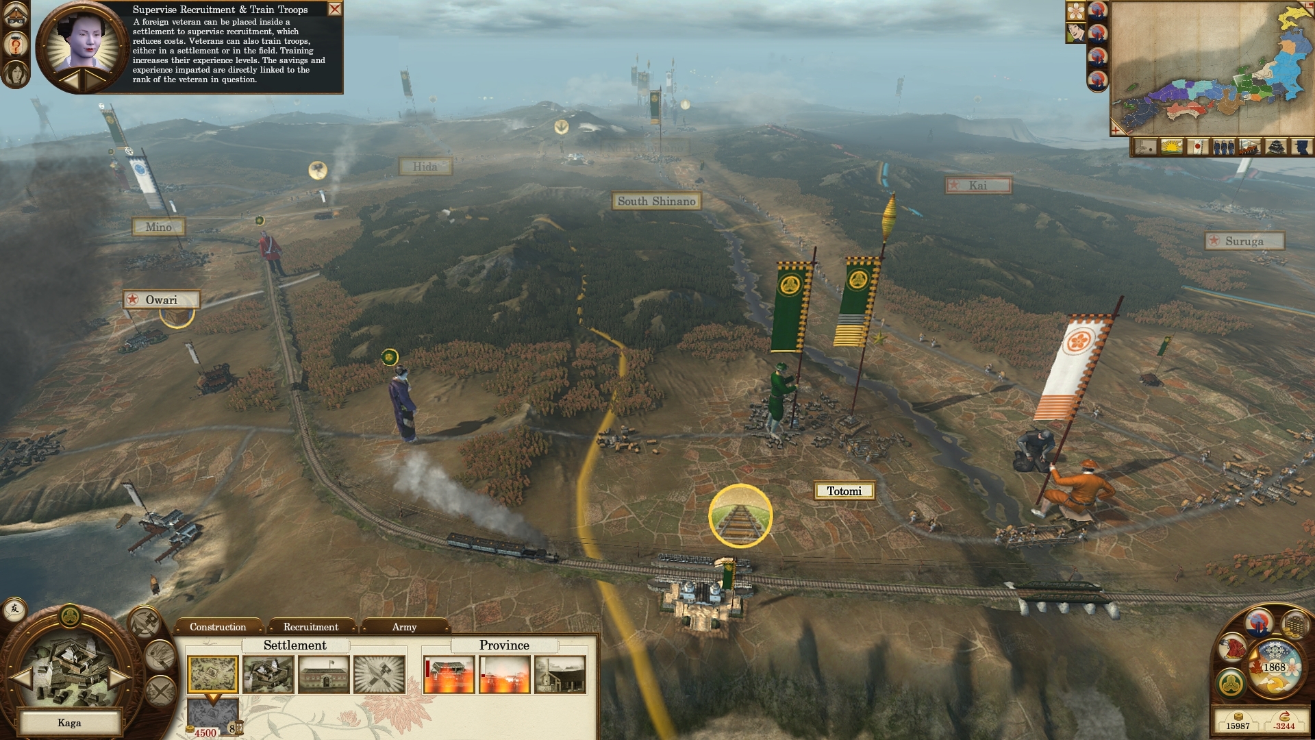 Скриншот из игры Total War: Shogun 2 - Fall of the Samurai под номером 3