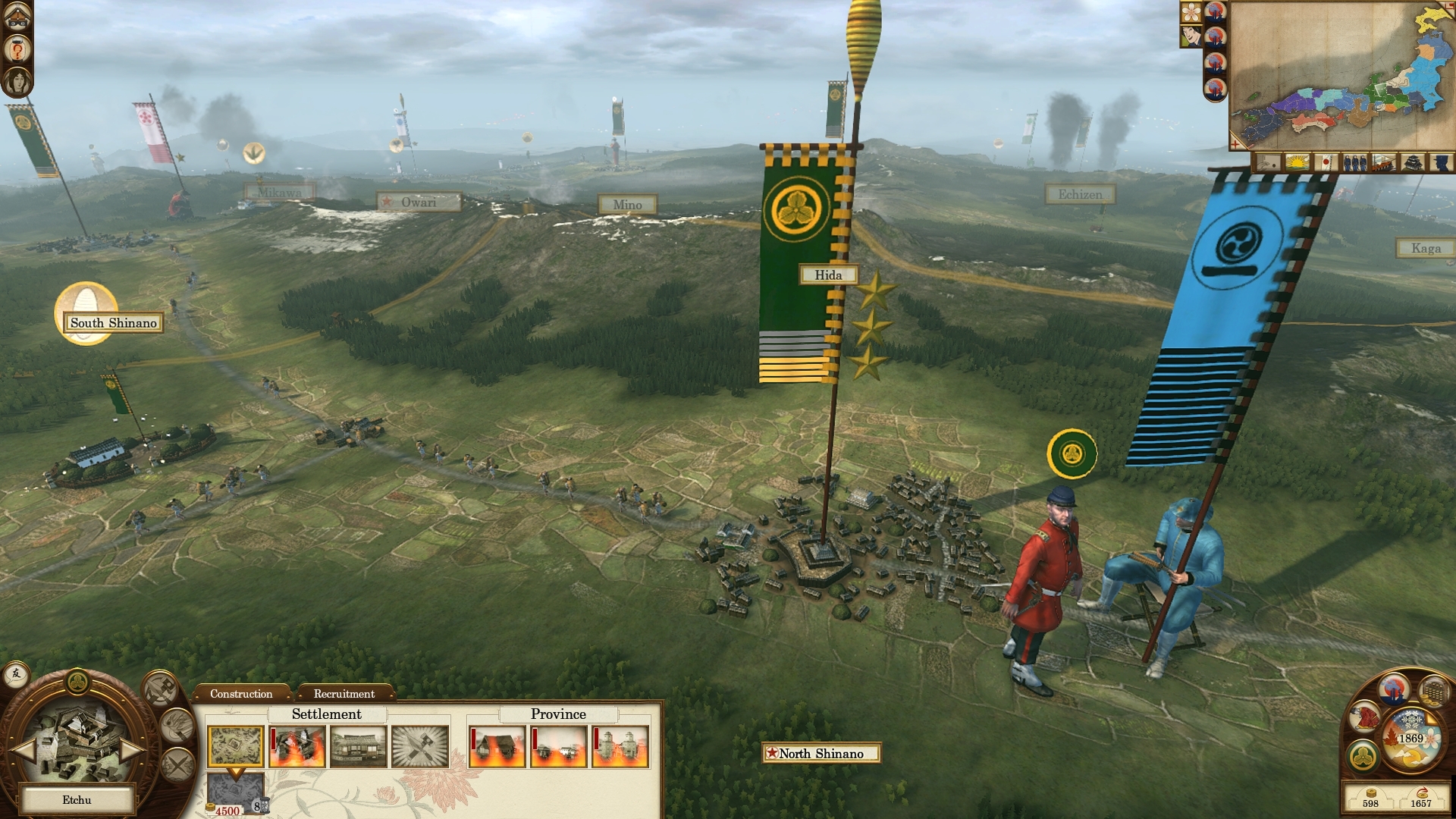 Скриншот из игры Total War: Shogun 2 - Fall of the Samurai под номером 4