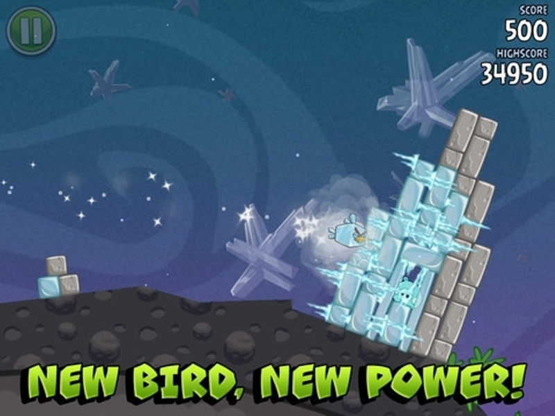 Скриншот из игры Angry Birds Space под номером 16