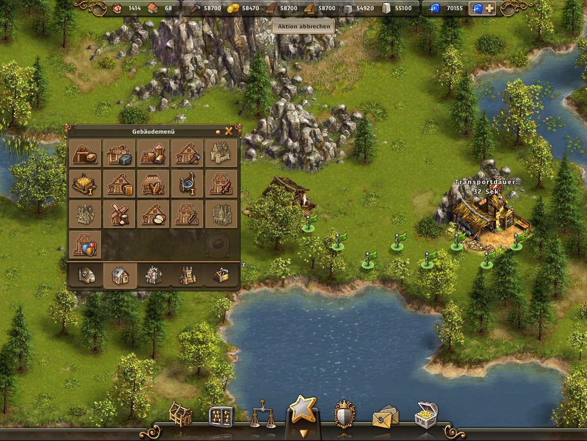 Скриншот из игры Settlers Online под номером 2