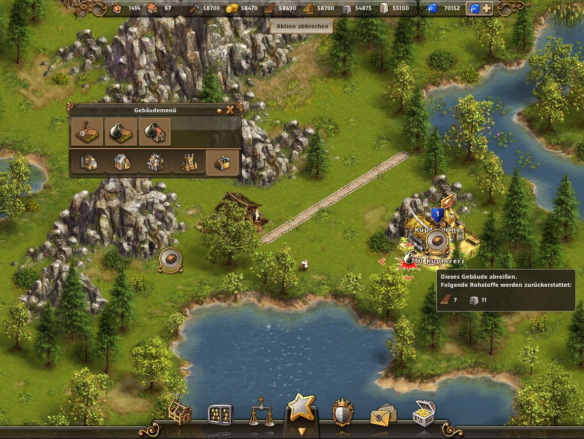 Скриншот из игры Settlers Online под номером 4