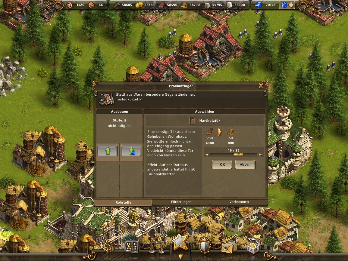 Скриншот из игры Settlers Online под номером 7