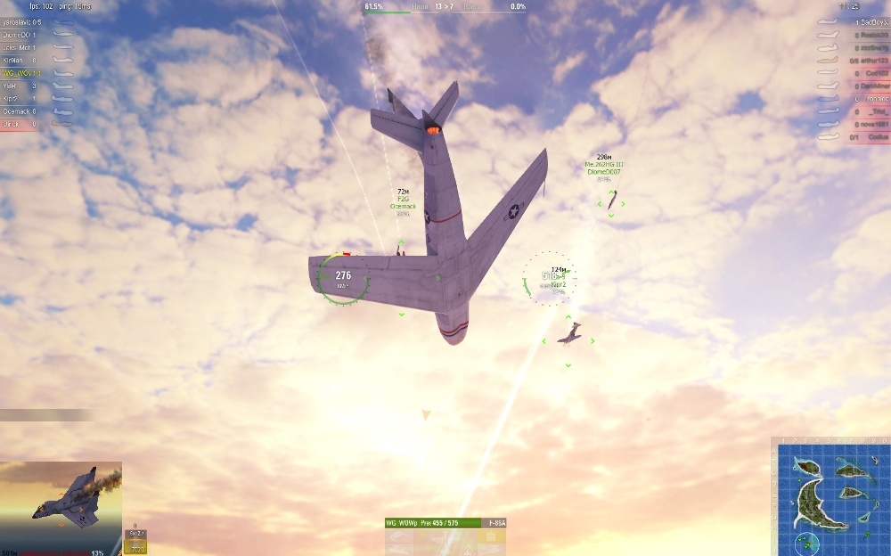 Скриншот из игры World of Warplanes под номером 108