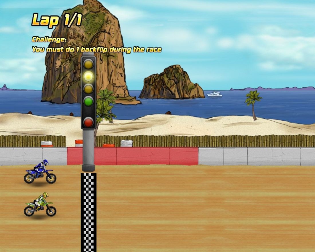 Скриншот из игры Mad Skills Motocross под номером 3