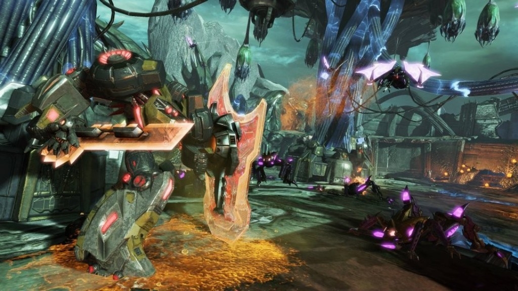Скриншот из игры Transformers: Fall of Cybertron под номером 20