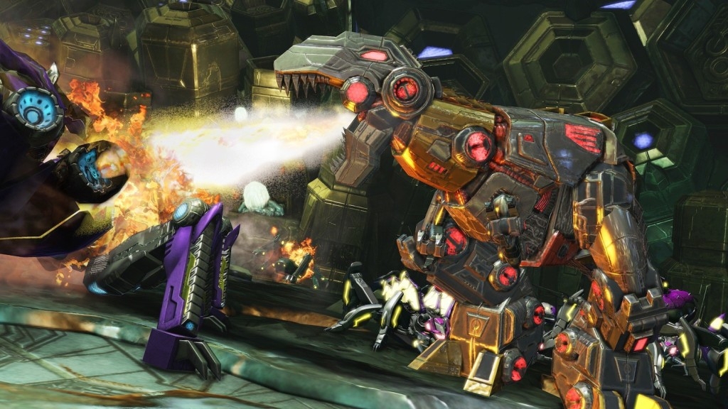 Скриншот из игры Transformers: Fall of Cybertron под номером 3