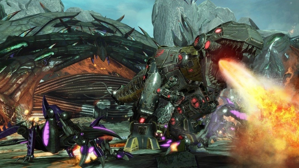 Скриншот из игры Transformers: Fall of Cybertron под номером 35