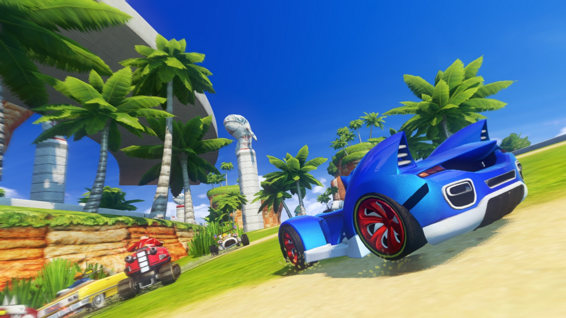 Скриншот из игры Sonic & All-Stars Racing Transformed под номером 10