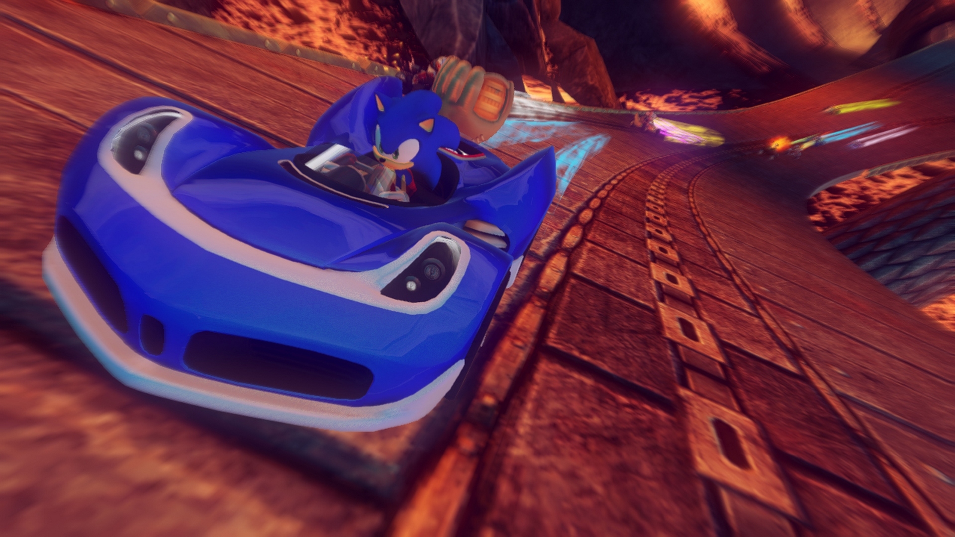 Скриншот из игры Sonic & All-Stars Racing Transformed под номером 6