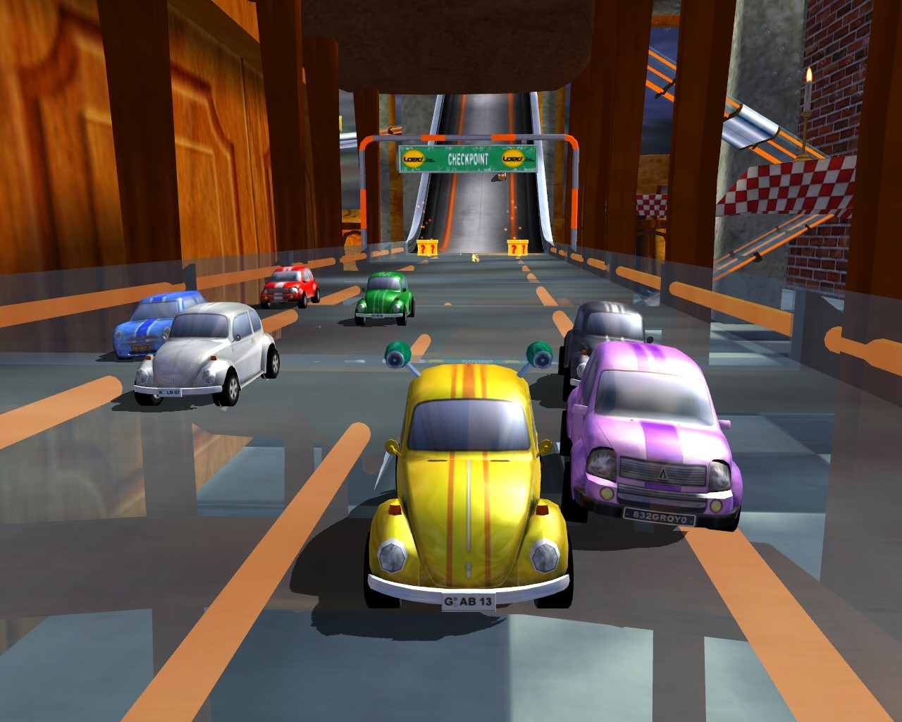 Скриншот из игры Mad Tracks под номером 25
