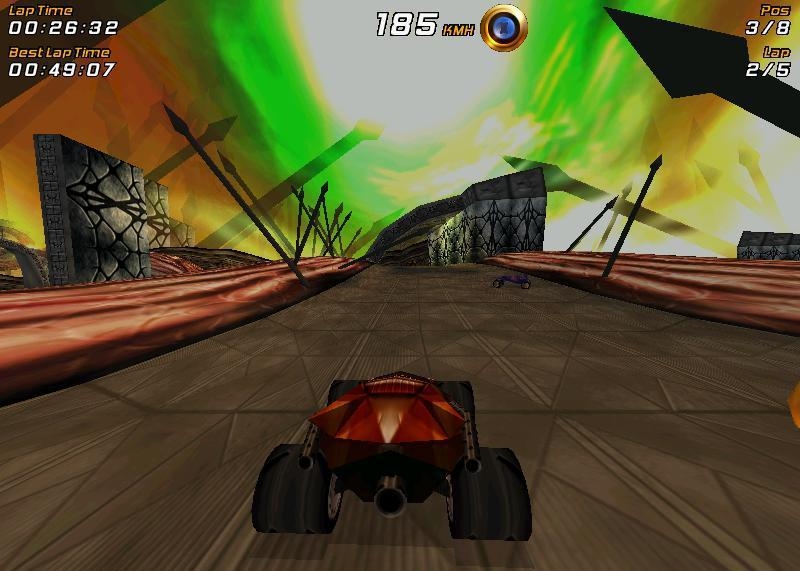 Скриншот из игры Mad Trax под номером 2