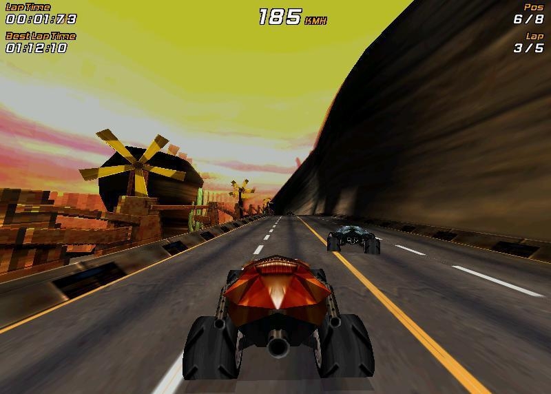 Скриншот из игры Mad Trax под номером 6