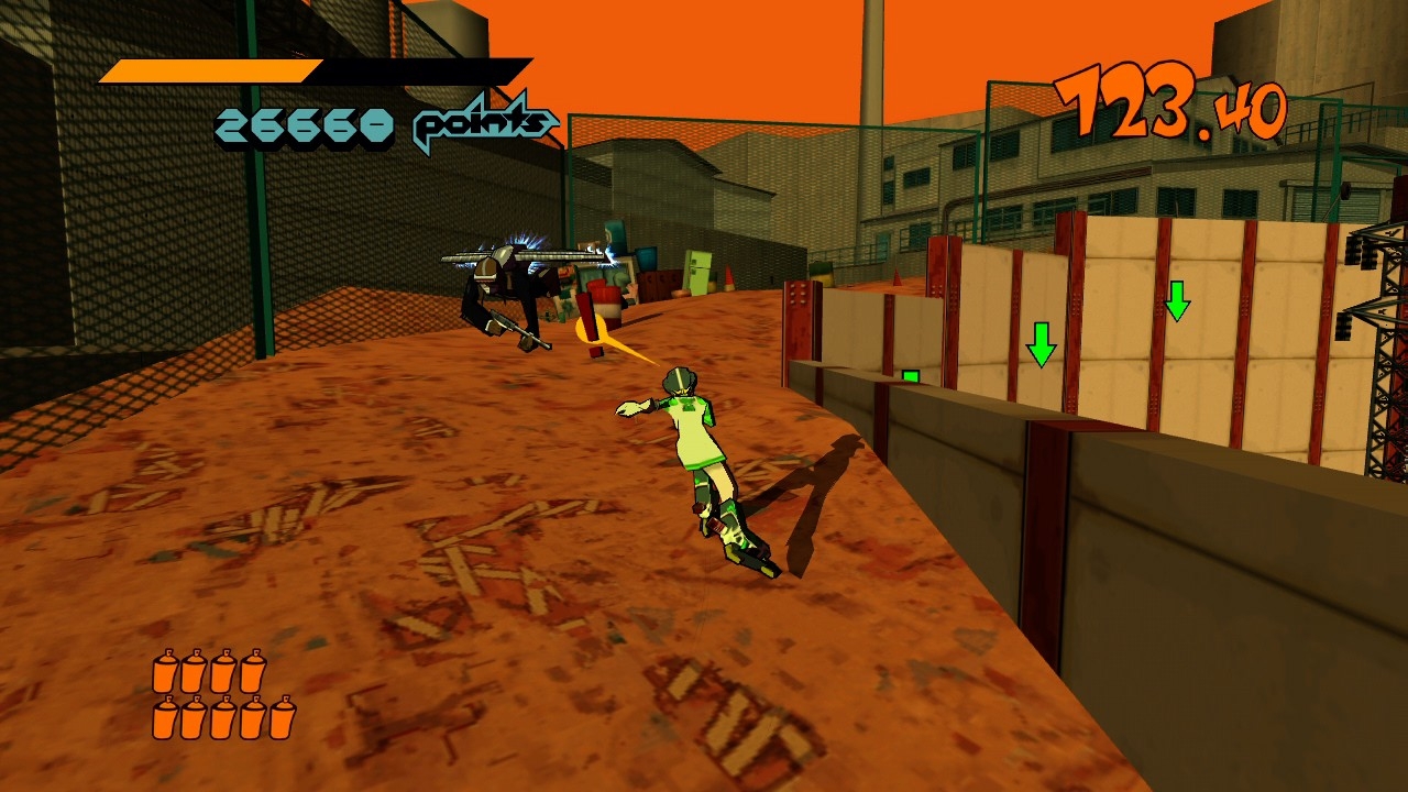 Скриншот из игры Jet Set Radio под номером 21