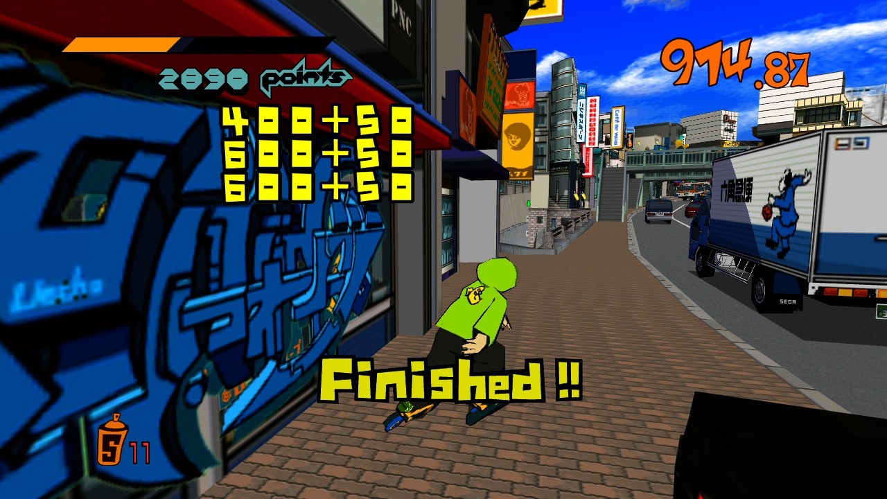 Скриншот из игры Jet Set Radio под номером 46