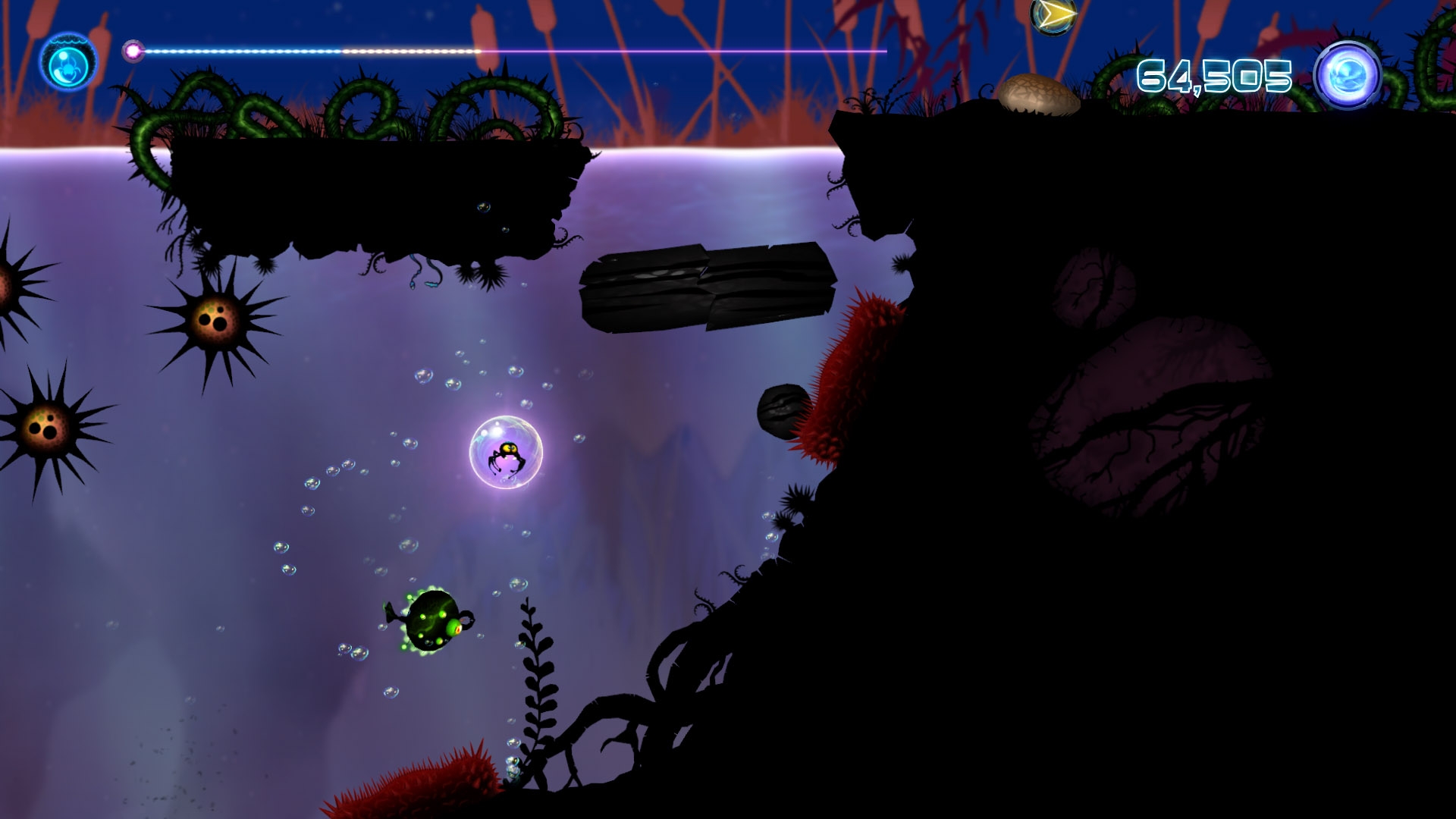 Скриншот из игры Alien Spidy под номером 10