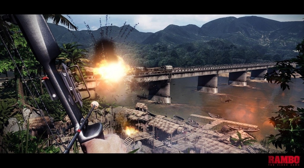 Скриншот из игры Rambo: The Video Game под номером 3