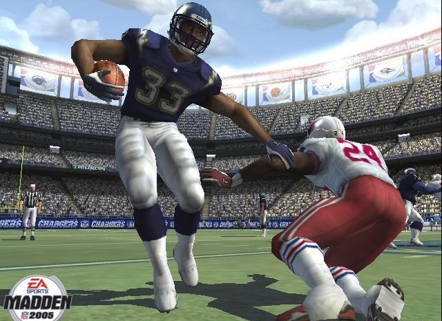 Скриншот из игры Madden NFL 