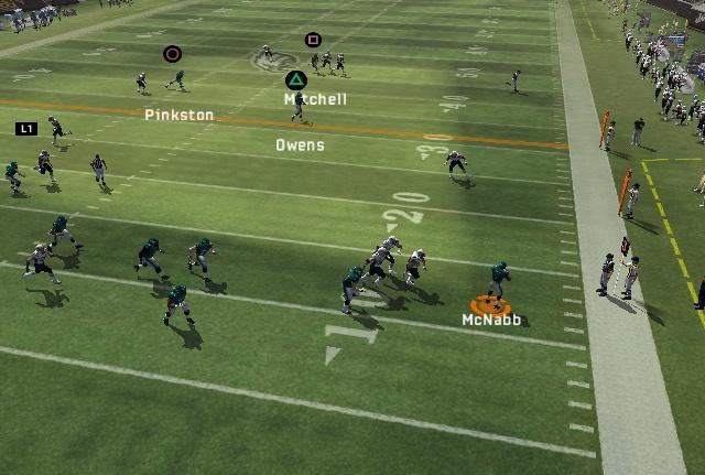 Скриншот из игры Madden NFL 06 под номером 29