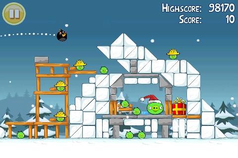 Скриншот из игры Angry Birds Seasons под номером 1