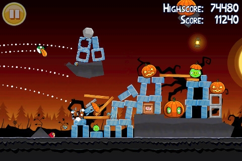 Скриншот из игры Angry Birds Seasons под номером 4