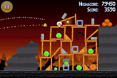 Скриншот из игры Angry Birds Seasons под номером 9