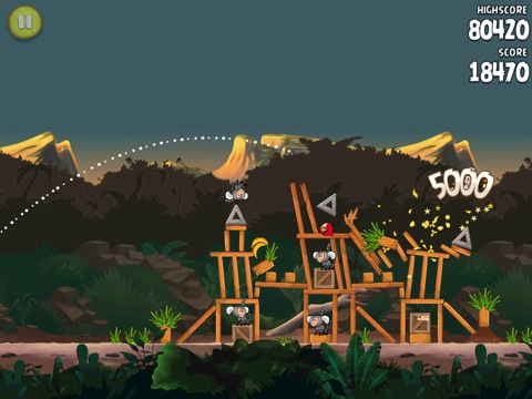 Скриншот из игры Angry Birds Rio под номером 1