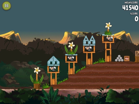 Скриншот из игры Angry Birds Rio под номером 4