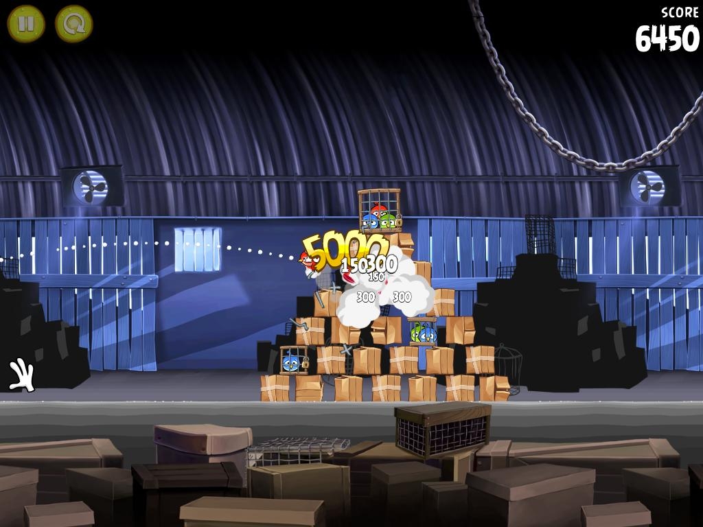 Скриншот из игры Angry Birds Rio под номером 9