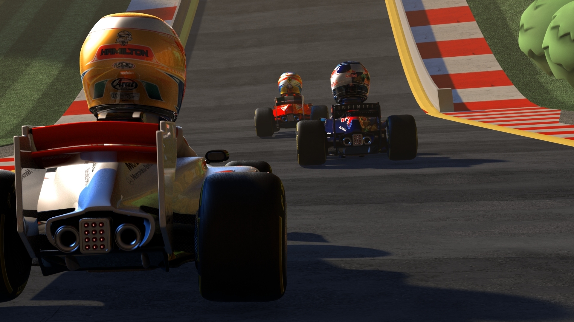 Скриншот из игры F1 Race Stars под номером 3