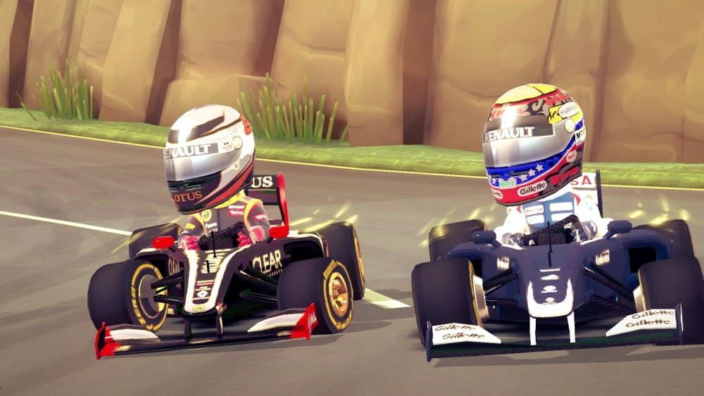 Скриншот из игры F1 Race Stars под номером 4