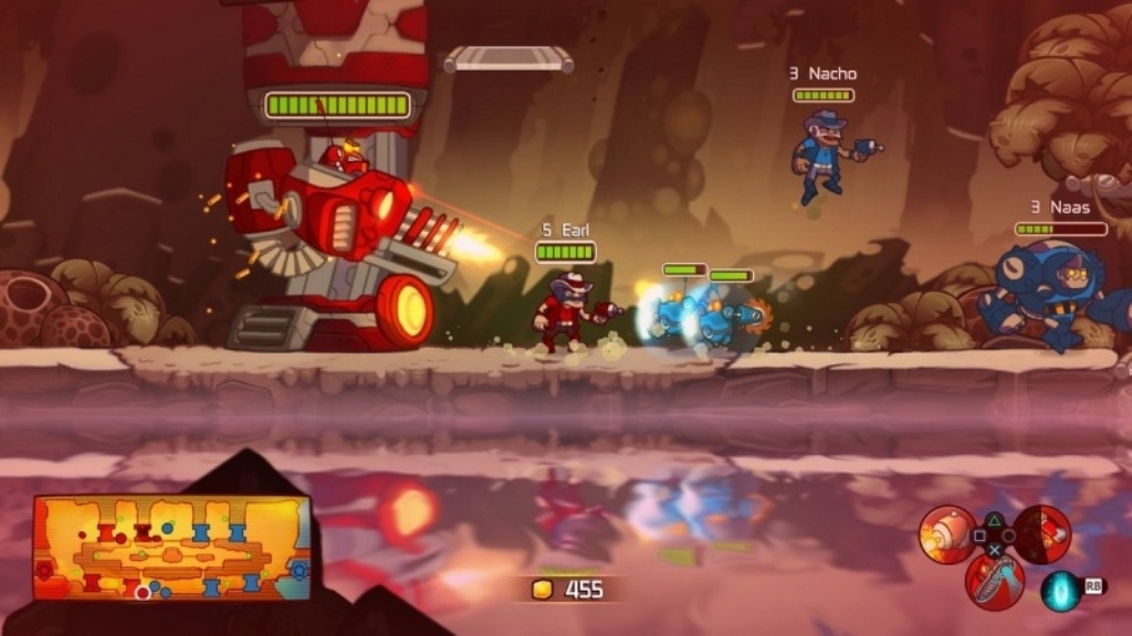 Скриншот из игры Awesomenauts под номером 10