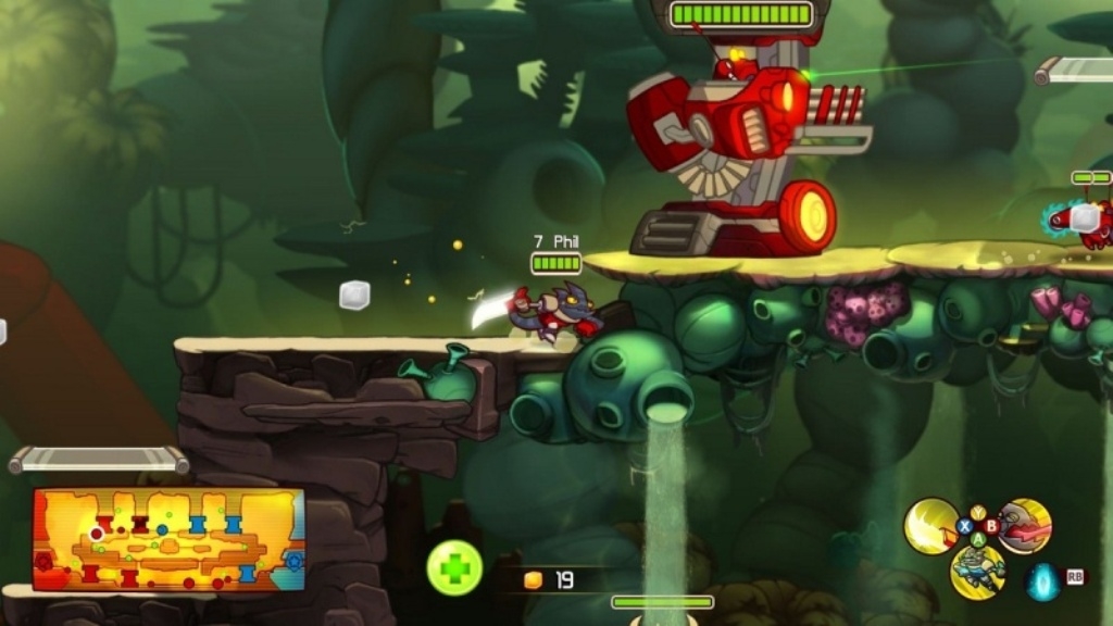 Скриншот из игры Awesomenauts под номером 14