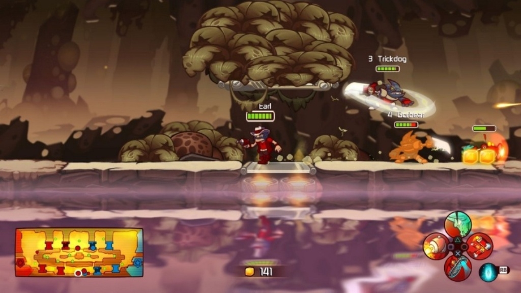 Скриншот из игры Awesomenauts под номером 5