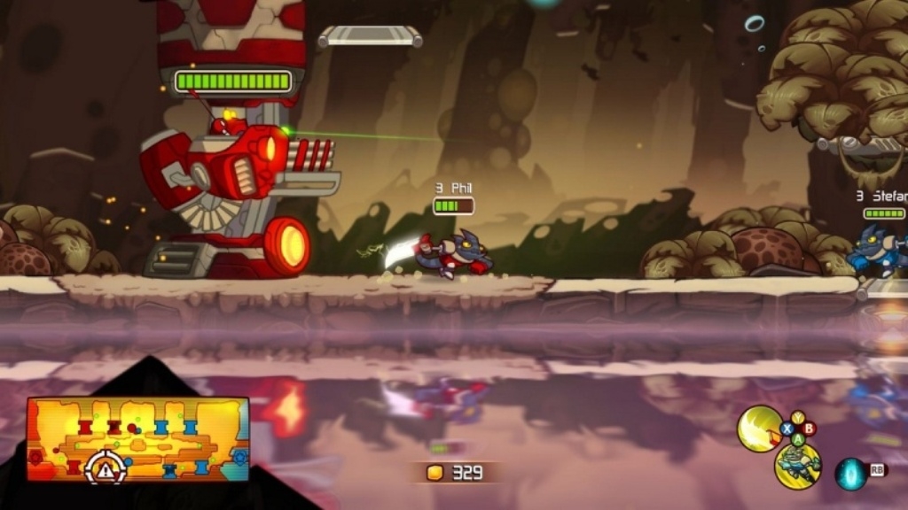 Скриншот из игры Awesomenauts под номером 8