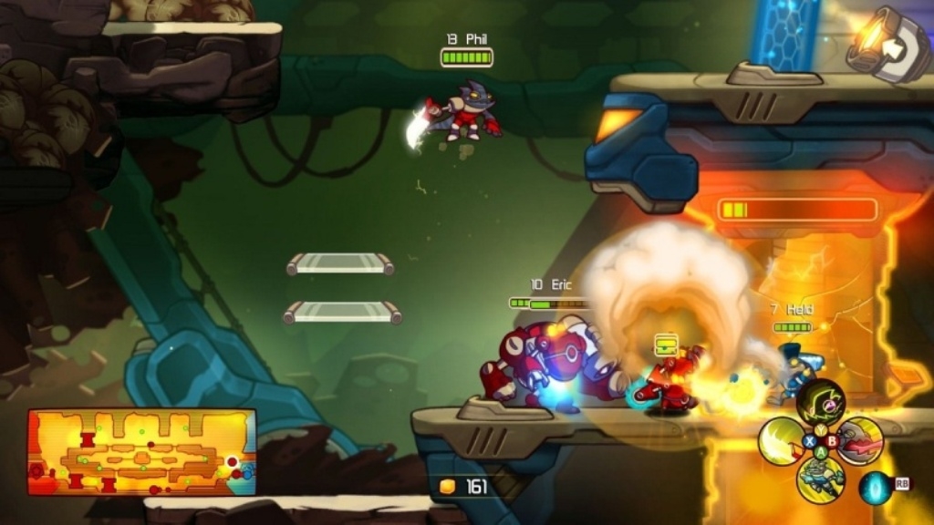 Скриншот из игры Awesomenauts под номером 9