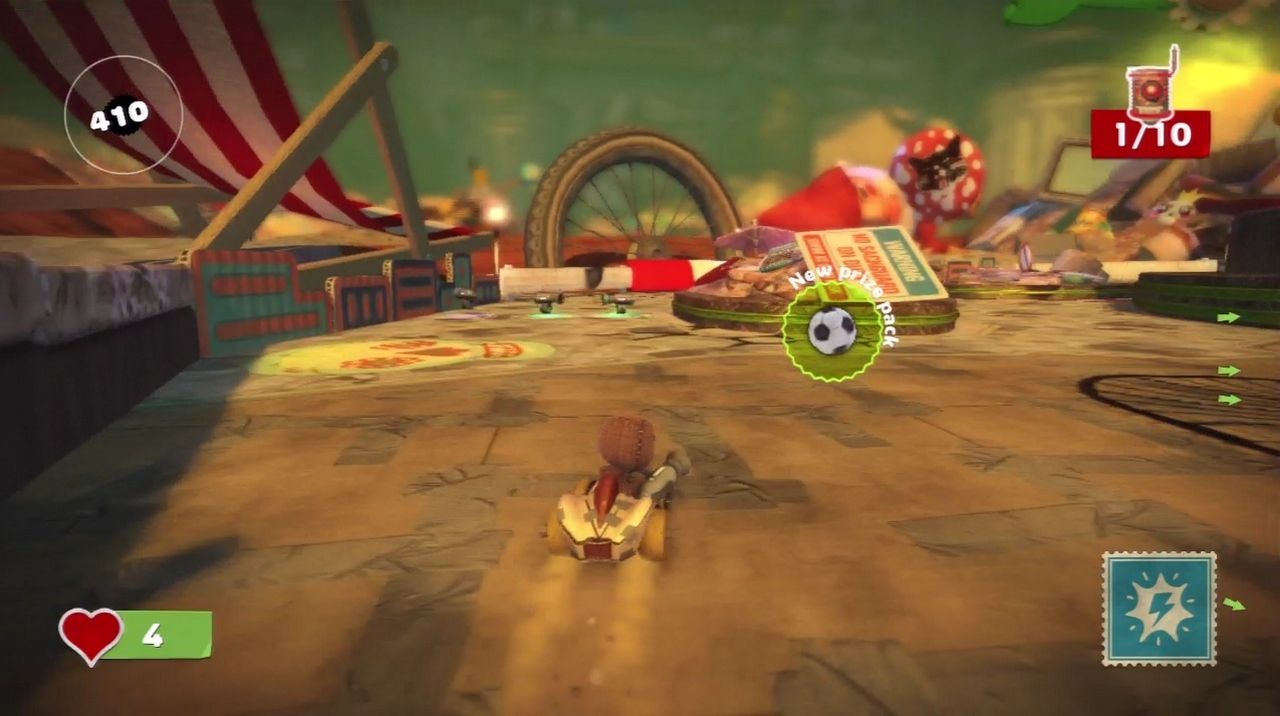 Скриншот из игры LittleBigPlanet Karting под номером 14