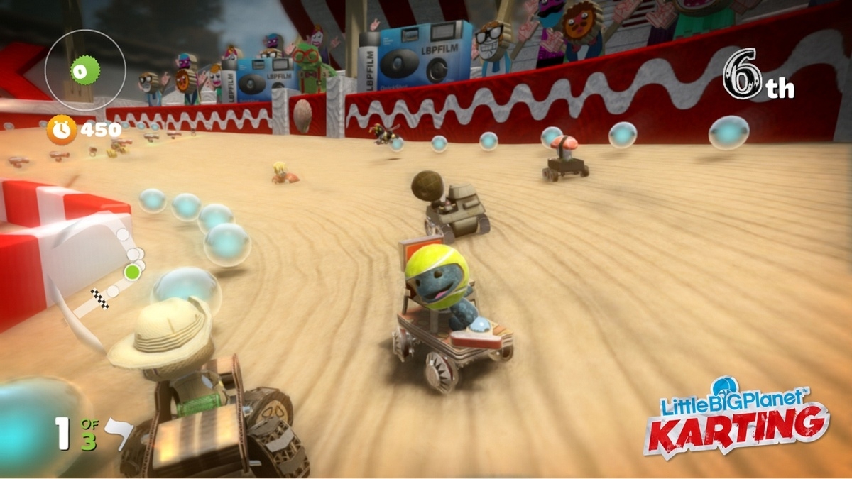 Скриншот из игры LittleBigPlanet Karting под номером 2