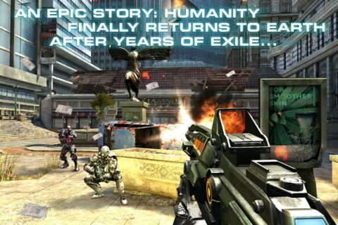 Скриншот из игры N.O.V.A. 3 (iOS) под номером 3