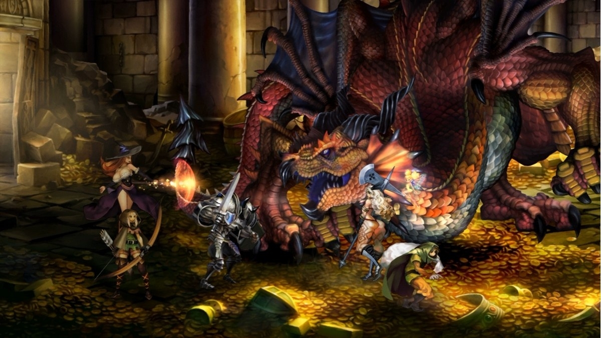 Скриншот из игры Dragon