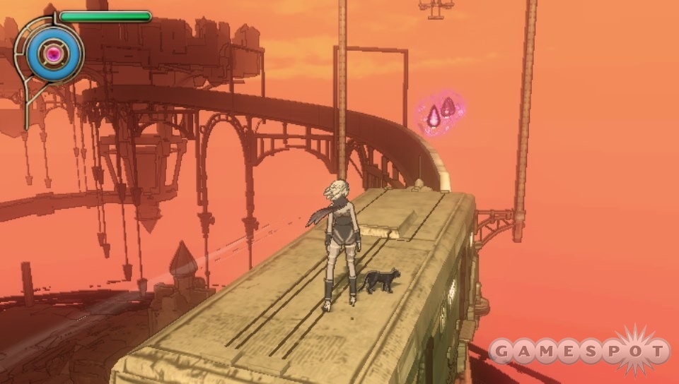 Скриншот из игры Gravity Rush под номером 2